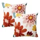 thumbnail image 1 of Fundas Para Cojines Sin Relleno 2 Unidades Diseños Bordados Marrón Flor, 1 of 3