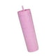 thumbnail image 3 of Taza De Viaje Para Café, Vasos De Café Helado Con Purpurina, Botella De Agua De Grado Alimenticio De 450ml, Color Rosa, 3 of 3