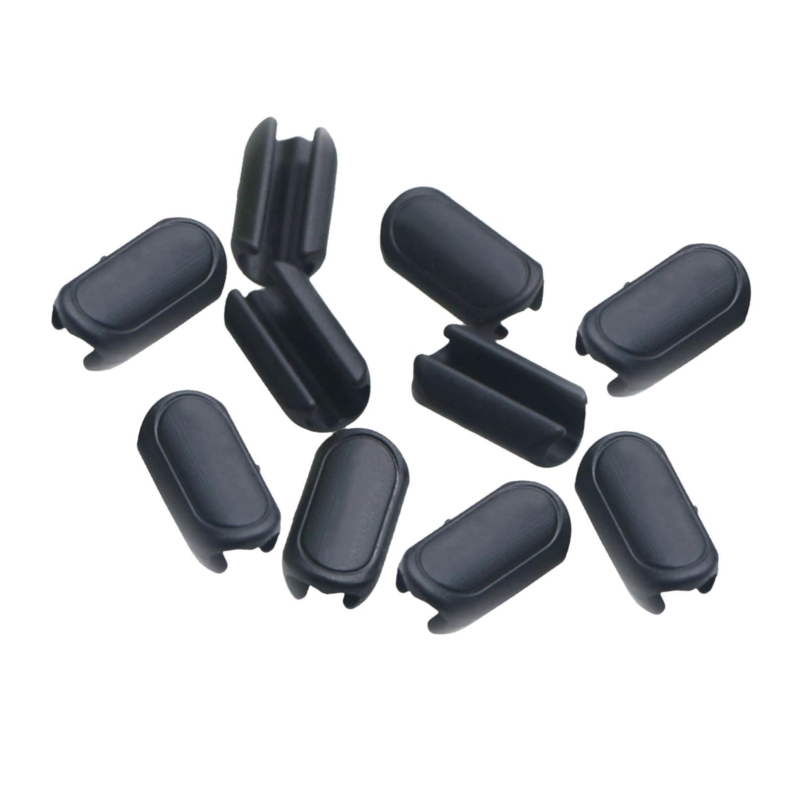 Ioensy - Clips De Cable De Bicicleta De 10 Piezas Clips Fijos De Cable De Hebilla De Marco Para Bicicleta Mtb