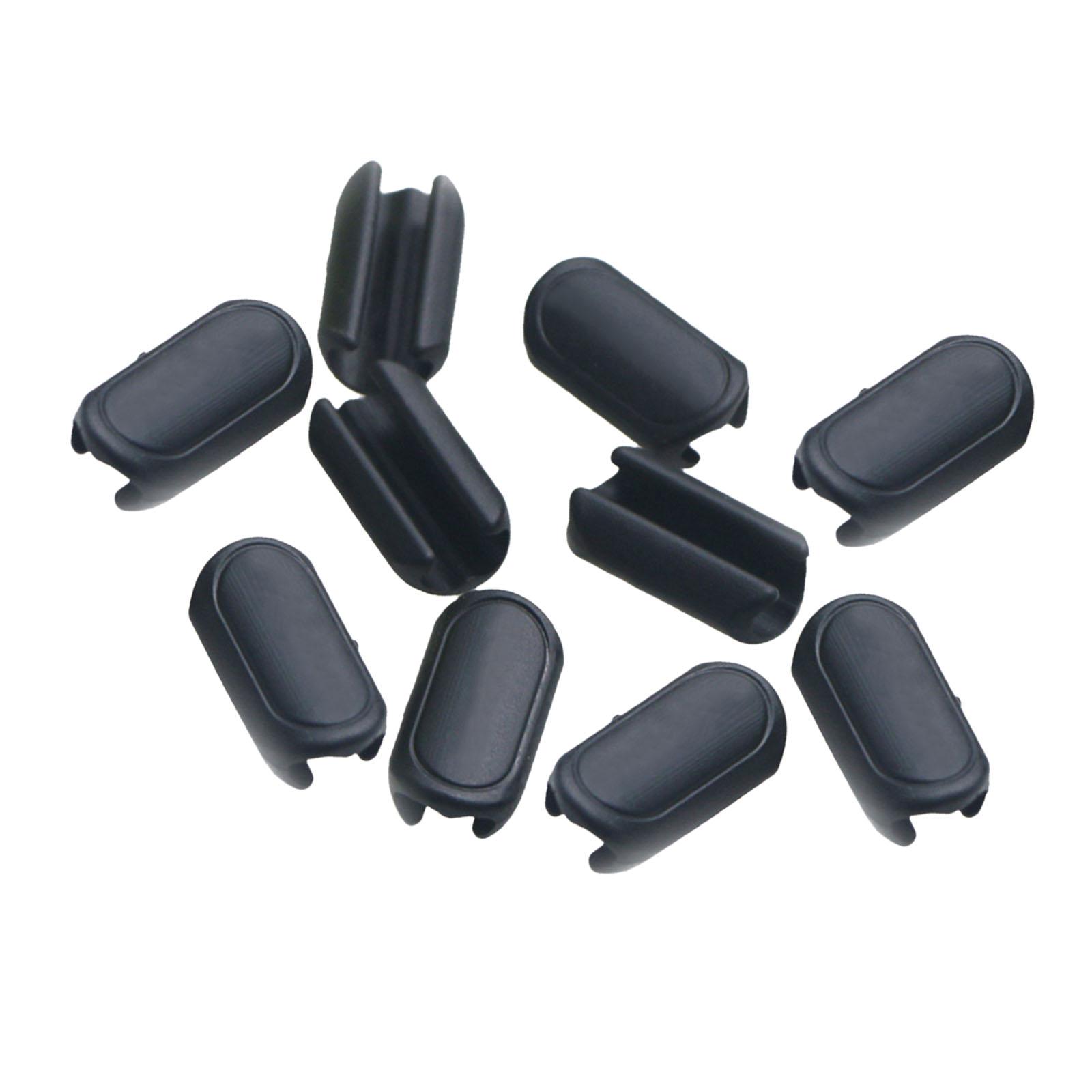 Ioensy - Clips De Cable De Bicicleta De 10 Piezas Clips Fijos De Cable De Hebilla De Marco Para Bicicleta Mtb