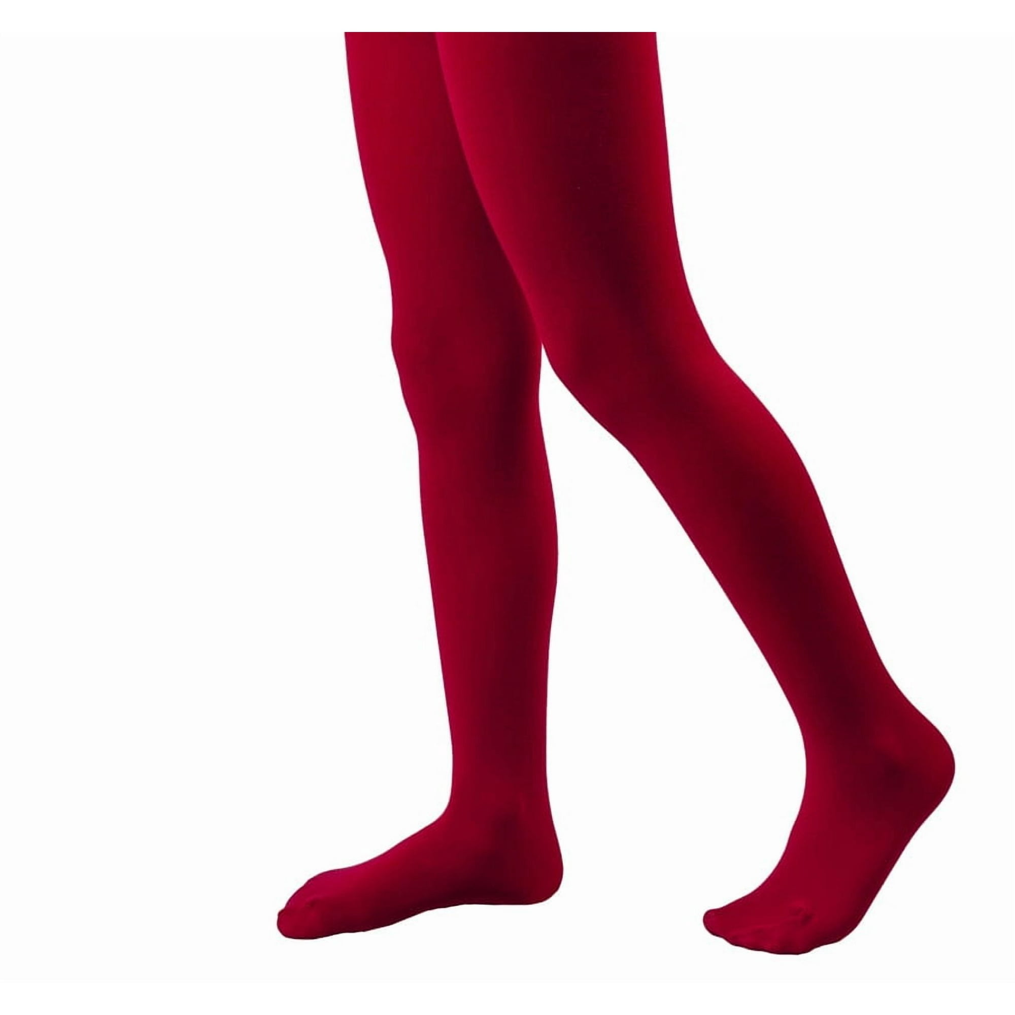 Ingesa - Panty Bebe Niña Guagua 60 Denier 6 - 18 Meses Rojo