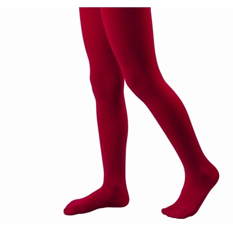 Ingesa - Panty Bebe Niña Guagua 60 Denier 6 - 18 Meses Rojo