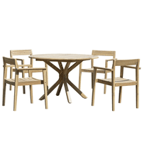 Genérico - Juego De Comedor 4 Personas