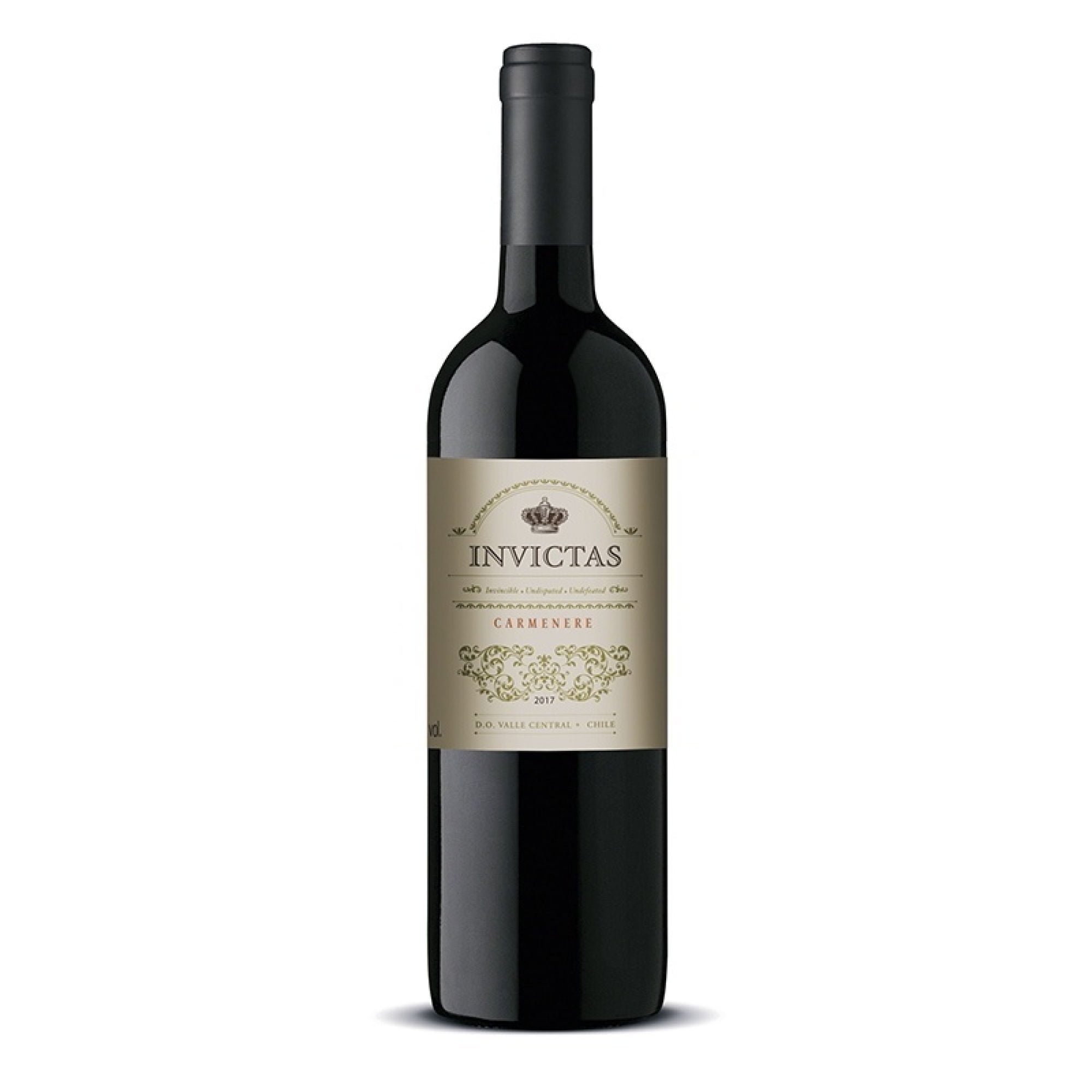 Vino Tinto Carmenere Invictas Botella