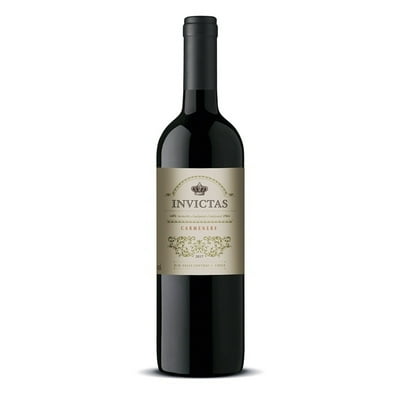 Vino Tinto Carmenere Invictas Botella