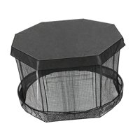 Ioensy - Funda Para Trampolín Que Se Mantiene Fresca, Práctica Y Conveniente Para Jugar En Trampolín Redondo De 12 Pies Para 6 Varillas