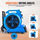 thumbnail image 4 of Ventilador de piso VEVOR 1560 RPM 4000 CFM con temporizador, 4 of 9