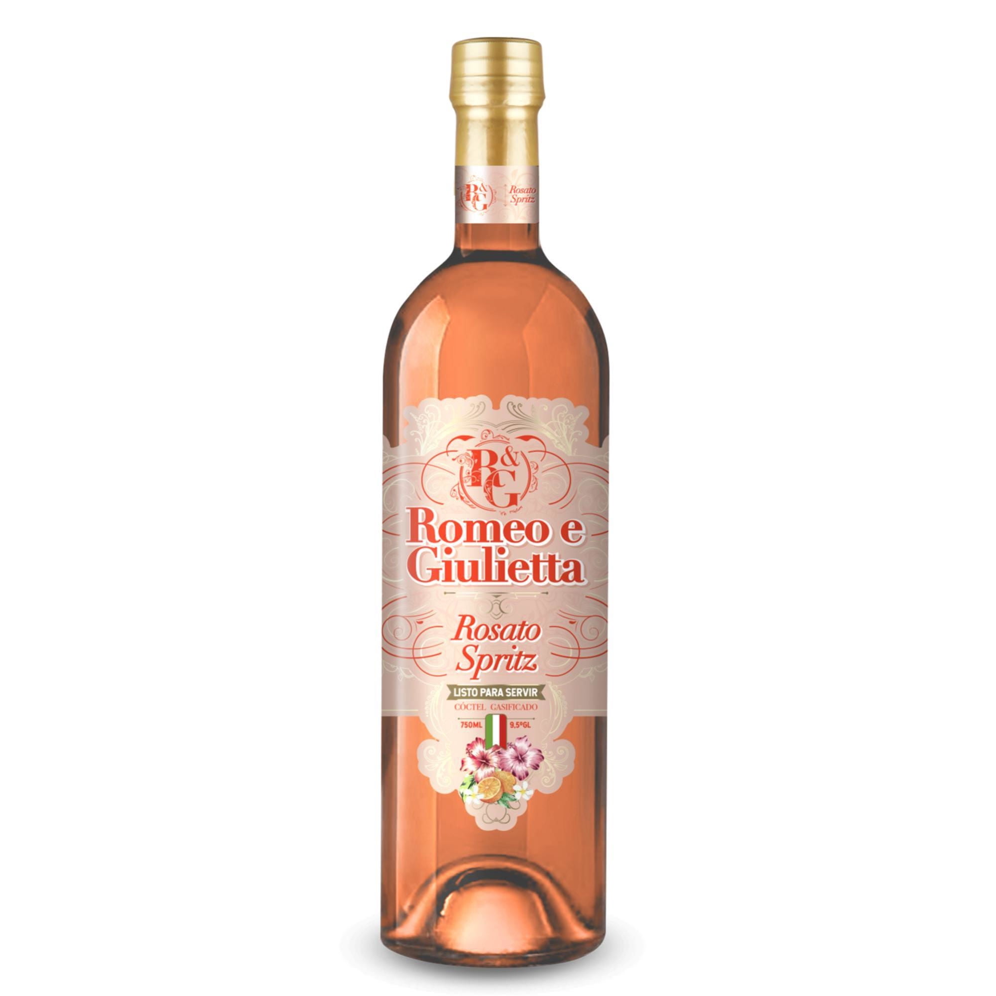 Licor Rosato Spritz 12° Botella 750 cc Romeo e Giulietta