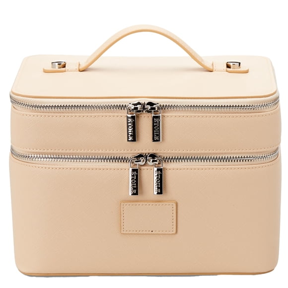 Estuche Vanity ETOILE Duo Grande Beige Organizador de Maquillaje