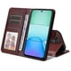 thumbnail image 5 of Funda Billetera para Xiaomi Poco M6 4G con Porta Tarjetas y Soporte Ajustable Marrón, 5 of 5