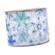 thumbnail image 1 of Cinta Navideña Con Borde Con Alambre, 10 Yardas Para Manualidades, Costura, Embalaje De Regalo, Color Azul, 1 of 5