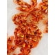 thumbnail image 3 of Aplicación de encaje con pedrería y cuentas, naranja, 3 of 4