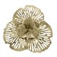 thumbnail image 3 of Estatuilla Decorativa De Pared De Metal Con Flores, Colgante Hueco Para Restaurante De Hotel, áurea Triangular, 3 of 5