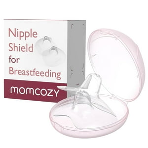 Momcozy Protectores De Pezones Contact, 100% Silicona De Grado Alimenticio Para Dificultades De Lactancia, 20 Mm