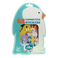 Stickers Animales Del Campo De Hielo Djeco