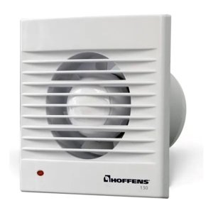 Metalfer - Extractor Aire Baño Cocina Dormitorio 4 Pulgadas Hoffens Sec Blanco