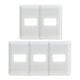 thumbnail image 1 of Pack 5 Placa Simple Con Soporte Blanco, 1 of 4