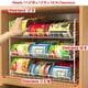 thumbnail image 3 of Organizador Can Rack para artículos domésticos sencillos, apilable, blanco, 3 of 7