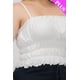 thumbnail image 5 of Top Corto Fruncido con Capas de Talla Grande, 5 of 5