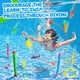thumbnail image 3 of Juguete de buceo Daisiki Dive Rings, juguetes de piscina para niños con torpedo de tiburón, 3 of 6