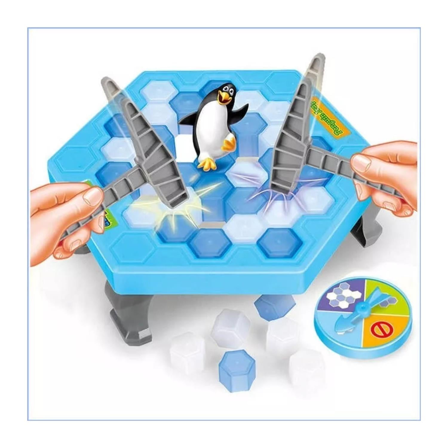 Total Click - Juguete Juego De Mesa Salva Pinguino Trampas Infantil