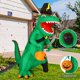 thumbnail image 5 of Decoración inflable de Halloween con diseño de dinosaurio GOOSH de 2,1 m con LED, 5 of 6