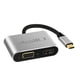 thumbnail image 3 of Hub Adaptador 4 en 1 Type-C a HDMI 4K + VGA + USB 3.0+ USB C, 3 of 4