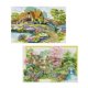 thumbnail image 3 of 2 juegos de kits de punto de cruz estampados, kits de bordado de 11ct para principiantes, primavera, 3 of 5