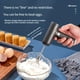 thumbnail image 2 of 1pc, Electric Hand Mixer With Whisk, USB Chargeable Egg Beater, Multifunctional Electric Hand Mixer, For Cream Making, Baking, Cooking, Baking Tools, Kitchen Gadgets, Kitchen Accessories, Home Kitchen, 2 of 4
