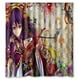 thumbnail image 1 of Cortina de ducha Manga, juego de cortinas de baño con ganchos, tamaño 66 x 72 pulgadas, 1 of 3