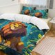 thumbnail image 2 of The Lion King Cartoon Bedding Sets Ultra Soft Skin-Friendly Duvet Cover 3 Piece, Cute Comforter Cover Bed Set for Boys Girls Kids, 2 of 5