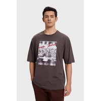 Fashionspark - Polera Hombre Estampado Marengo