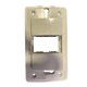 thumbnail image 1 of Interruptor Doble Semi Armado Blanco Lexo, 1 of 3