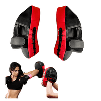 Linea Sport - Par De Guantes Boxing Pad De Golpeo Curvos Para Boxeo Y Artes Marciales