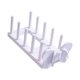 thumbnail image 5 of Estante De Madera Para Platos, Estante Para Almacenar Platos, Soporte Para Decoración De Armarios Del Hogar, Color Blanco, 5 of 5