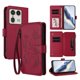 thumbnail image 1 of Funda Cartera Mariposa para [Motorola Edge 50 Ultra 5G] con Soporte y Cremallera Rojo, 1 of 6