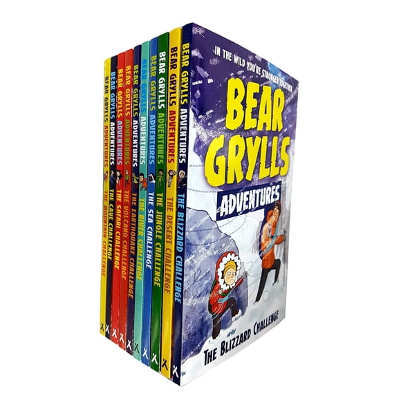Colección de Libros Serie de Aventuras Bear Grylls Montaña 10
