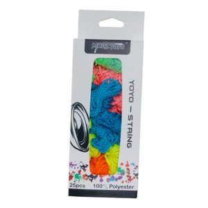 Bothyi - Paquete De Cuerdas Yoyo De 25 Piezas (Color Aleatorio) 44.49 Pulgadas Profesional Para Adultos
