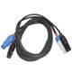 thumbnail image 3 of Cable ProX XC-PWC14-DMX10 PowerCon Blue-M a Grey-M + DMX-3, 3 of 4