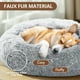 thumbnail image 3 of Cama para perros JOLLYVOGUE, pequeña, relajante y ansiolítica, abrazador de rosquillas, 3 of 3