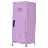 Ioensy - Mini Organizador De Cosméticos De Hierro Para Mujer, Caja Compacta Para Efectivo, Color Morado