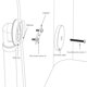 thumbnail image 3 of Placa de rebose para bañera Uni-Green de latón pulido cromado, 3 of 4
