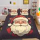 thumbnail image 1 of Christmas Gifts Santa Claus Kids Quilt Duvet Cover Set Home Textiles3-Piece Bedding Set, 1 of 4