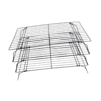 Magideal - Rejilla De Alambre De Enfriamiento Para Galletas, Herramientas Para Hornear, Rejilla De Cocción Para Horno, Rejilla De Enfriamiento Para Galletas Y Pa Tres Capas