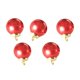 thumbnail image 5 of 5pcs 16 mm botones de perlas de plástico encantos para coser scrapbooking artesanías rojo, 5 of 5