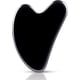 thumbnail image 1 of Herramientas faciales Gua Sha, herramienta Guasha de obsidiana natural para rostro y ojos, piedra Gua Sha para reducir la hinchazón y esculpir la línea de la mandíbula, herramientas Gua Sha de piedra, 1 of 7