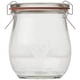 thumbnail image 3 of Jalea Jelly Jar WECK 762 Tulip Mini, 150 ml, 6 anillos, 12 pinzas, paquete de 6, 3 of 3