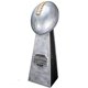 thumbnail image 5 of Trofeo Campeón de Fantasy Football de Decade Awards - 11,5 pulgadas de altura - Premio Torre Plateada FFL - Placa Grabada bajo Pedido (Plateado, 11,5), 5 of 9