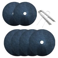 Magideal - 6 Uds Tela De Paisaje Anti Hierba Protección Para El Control De Malezas Cubierta De Planta De Barrera De Malezas, Cubierta De Tela De Jardinería Para