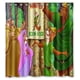 thumbnail image 1 of Cortina de ducha Robin Hood, juego de cortinas de baño con ganchos, tamaño 60 x 72 pulgadas, 1 of 3